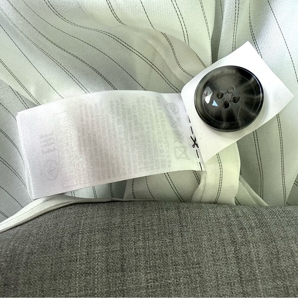 NEW Banana Republic Gray Lightweight Wool Blazer Suit Jacket - Picture 10 of 11